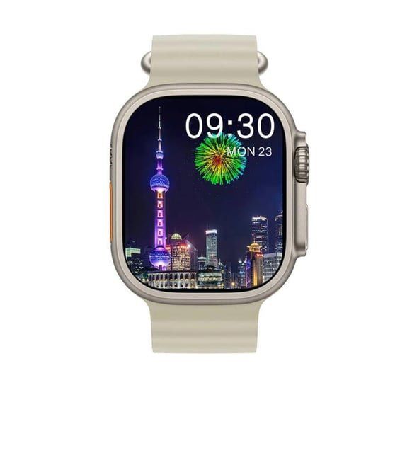 Watch Hk8 Pro Max Akıllı Saat Amoled Ekran 2 Kordon Ios Ve Android Uyumlu